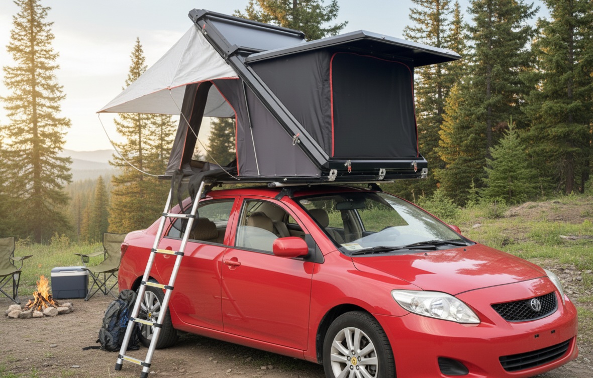 Barraca de Teto Automotiva: Camping e Acessórios para seu Veículo