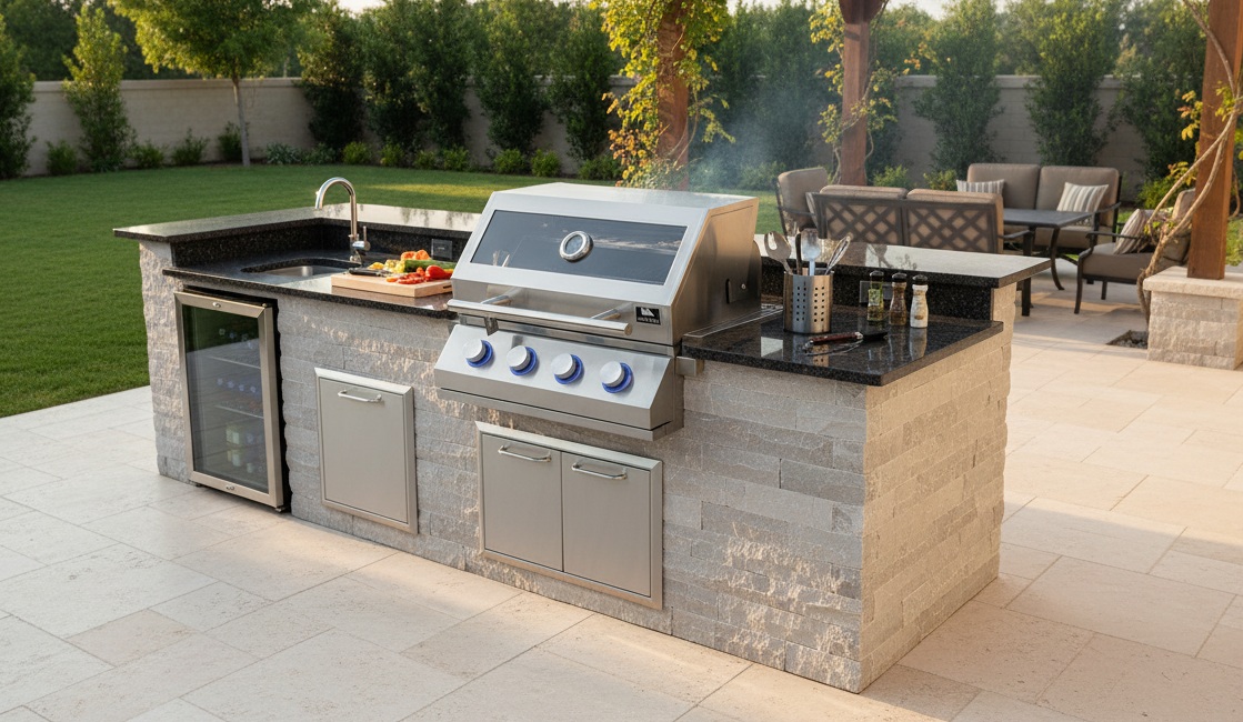 Churrasqueira a Gas de Embutir