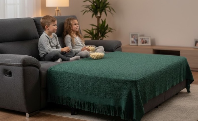 Manta Para Sofá e Xale: Guia Para Sua Sala de Estar