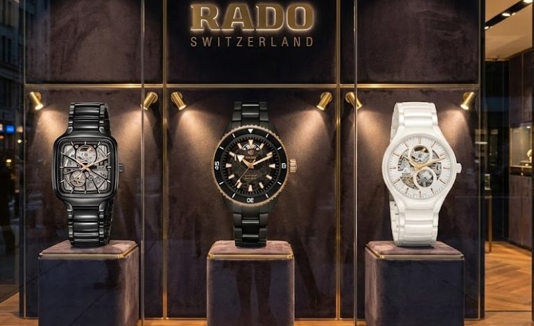 Relogio Rado: Pendulum Relojoaria Cerâmica de Alta Tecnologia