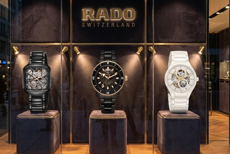 Relogio Rado: Pendulum Relojoaria Cerâmica de Alta Tecnologia