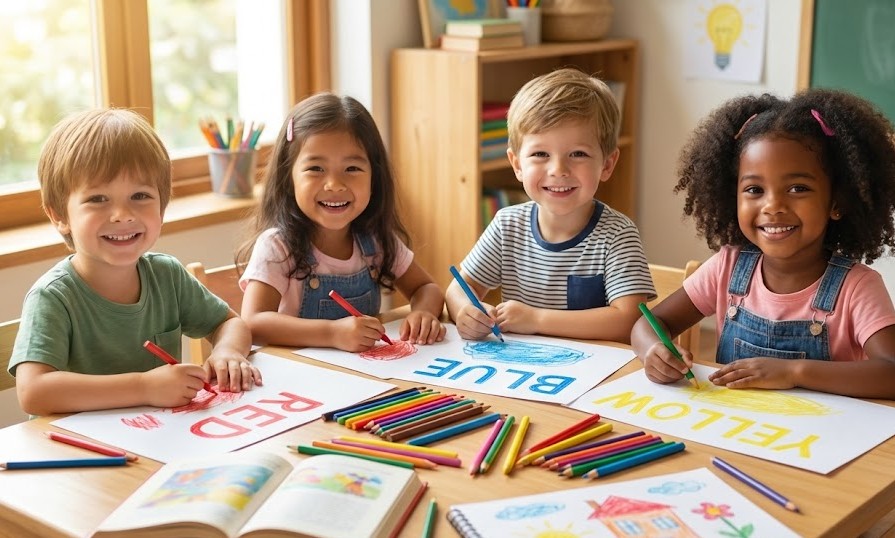 Cores em Inglês: Atividades Práticas e Lúdicas para Imprimir