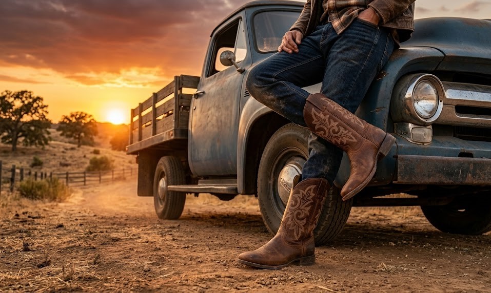 Bota Masculina Cano Longo