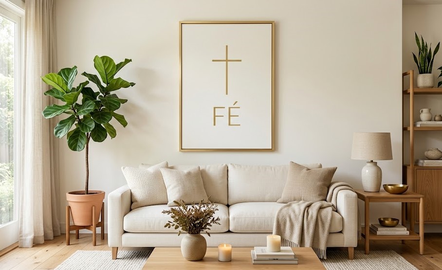Quadros Cristãos: Como o Quadro Decorativo Pode Transformar sua Casa com Fé e Estilo