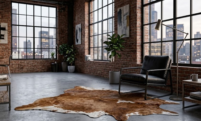 Tapete em Couro de Boi Tapete em Couro de Boi