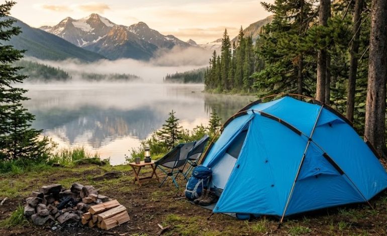 Barraca de Camping 4 Pessoas